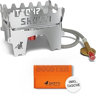 SKOTTI Booster Campingkocher Gas mini