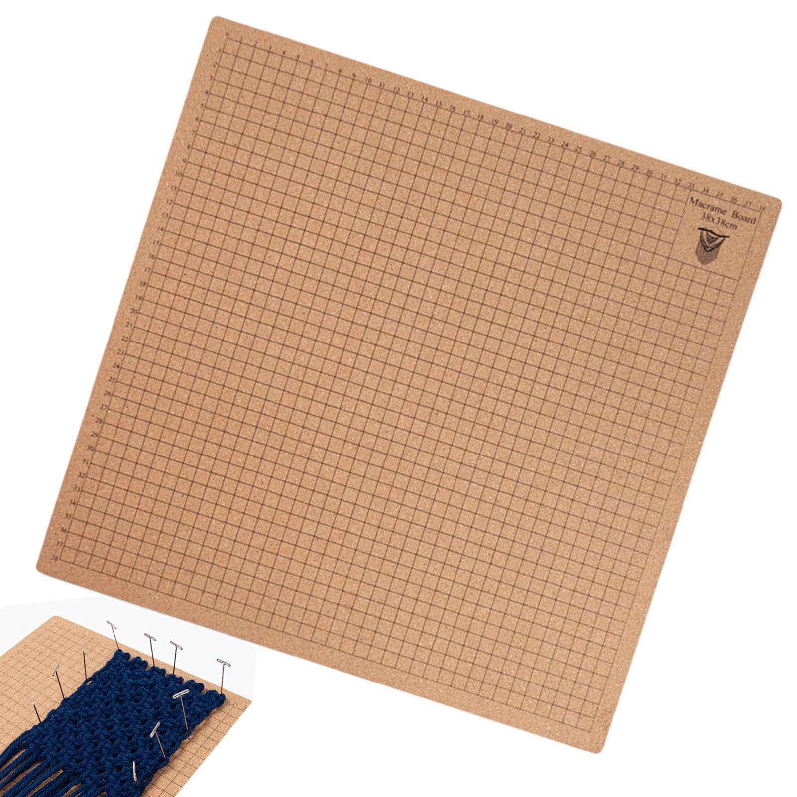 Tablero de macramé para manualidades y tapices en tu taller en casa