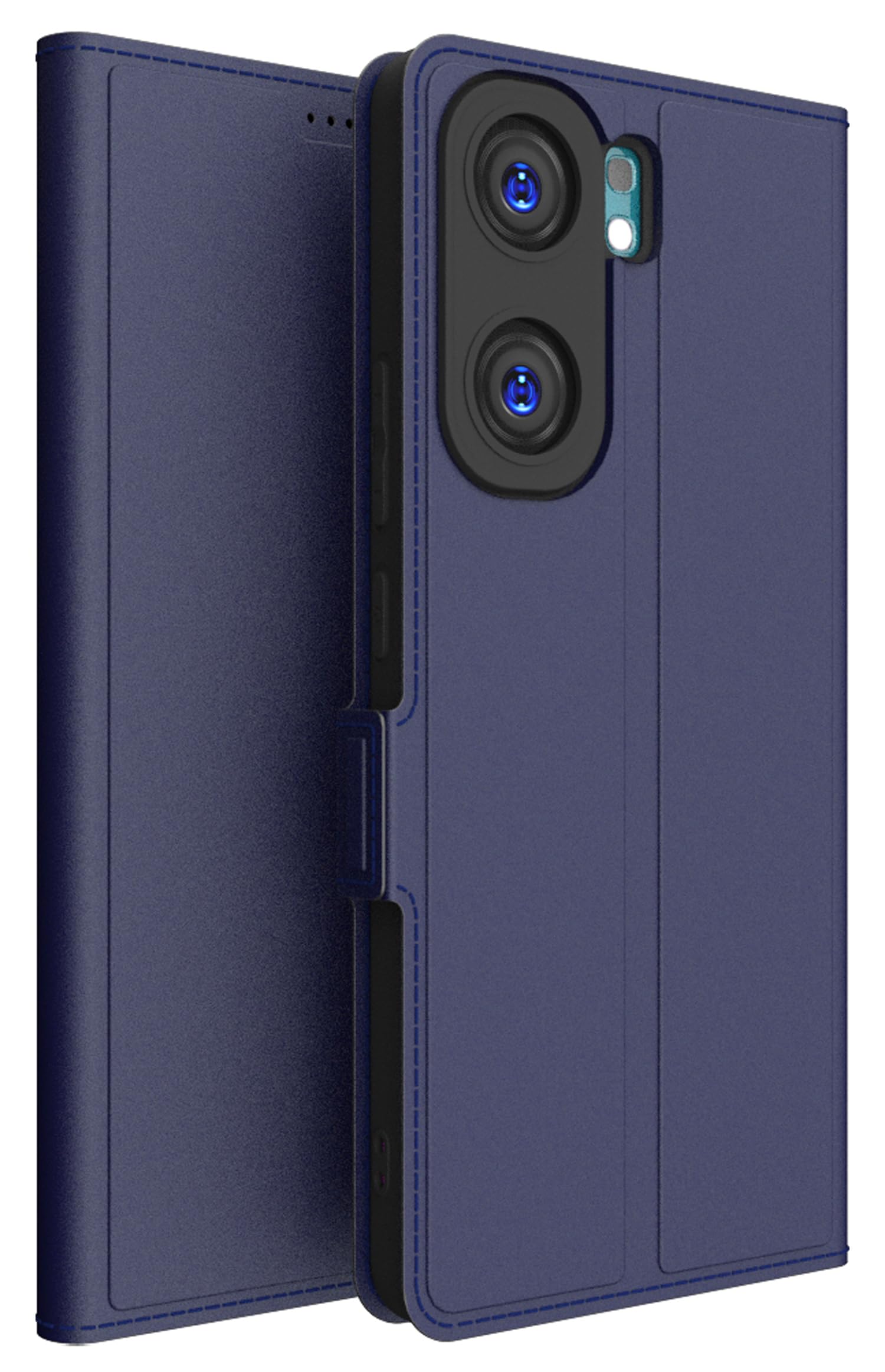 Kapa Noble Slim Magnetic Leather Flip Case Cover for IQOO Neo 9 Pro | Card Holder Stand Flip Wallet Case (Blue) (B0CZNNRNKK) Amazon Price History, Amazon Price Tracker