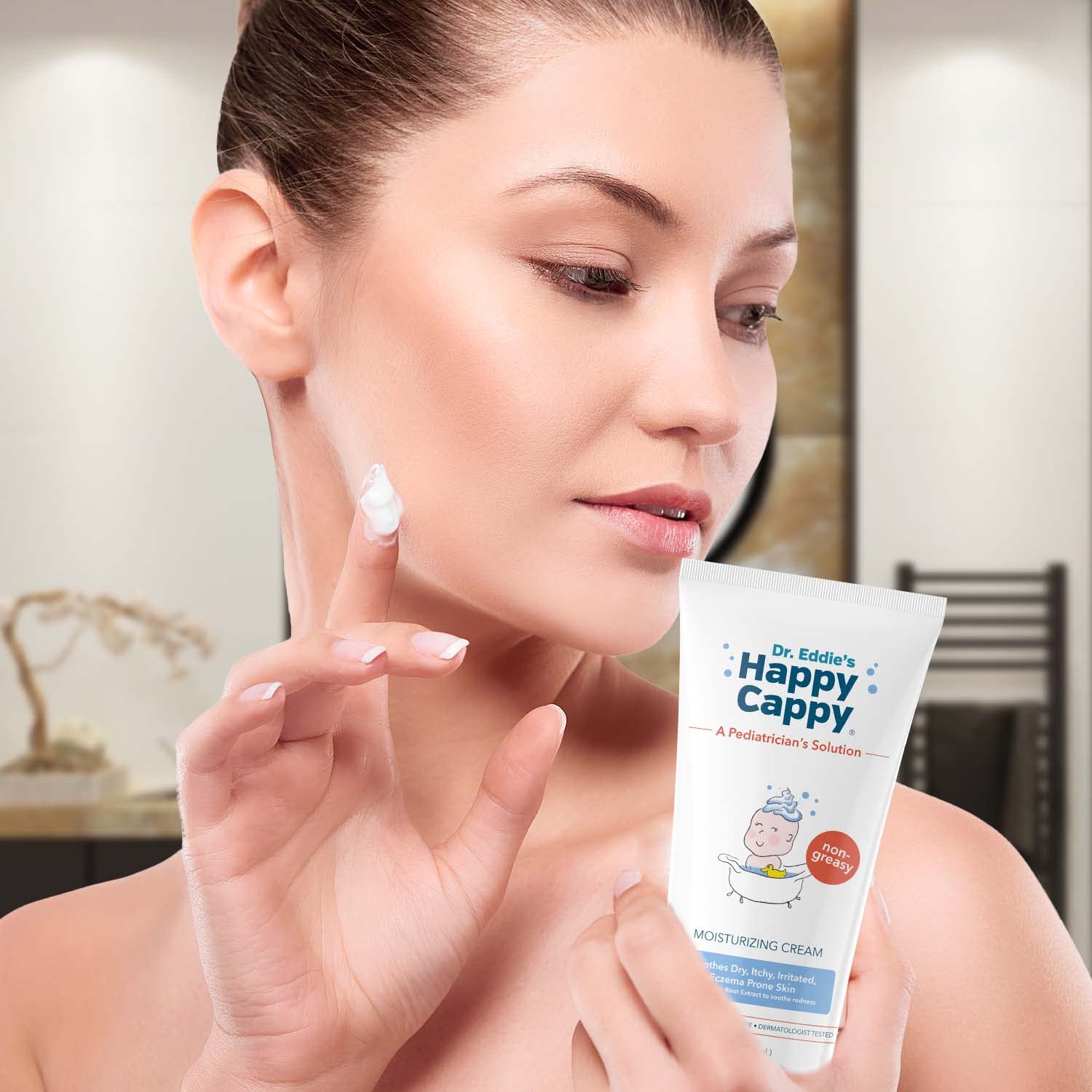 Amazon.com: Happy Cappy Moisturizing Cream - Baby Eczema Cream