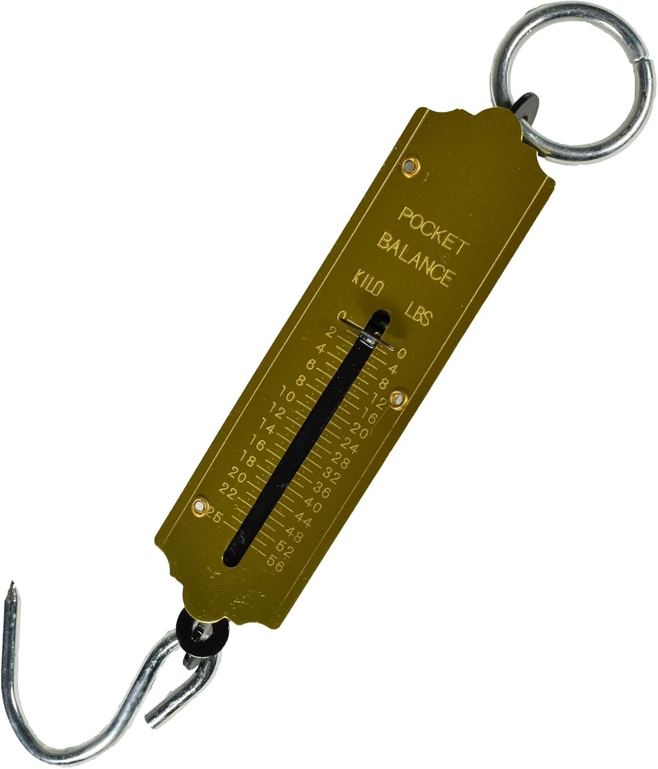 AB Tools Luggage/Fishing Pocket Spring Balance Weighing Measuring Scales Max 25 kgs