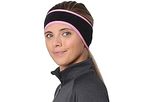TrailHeads Women's Ponytail Headband: The Ultimate Ear Protection for Winter Runs