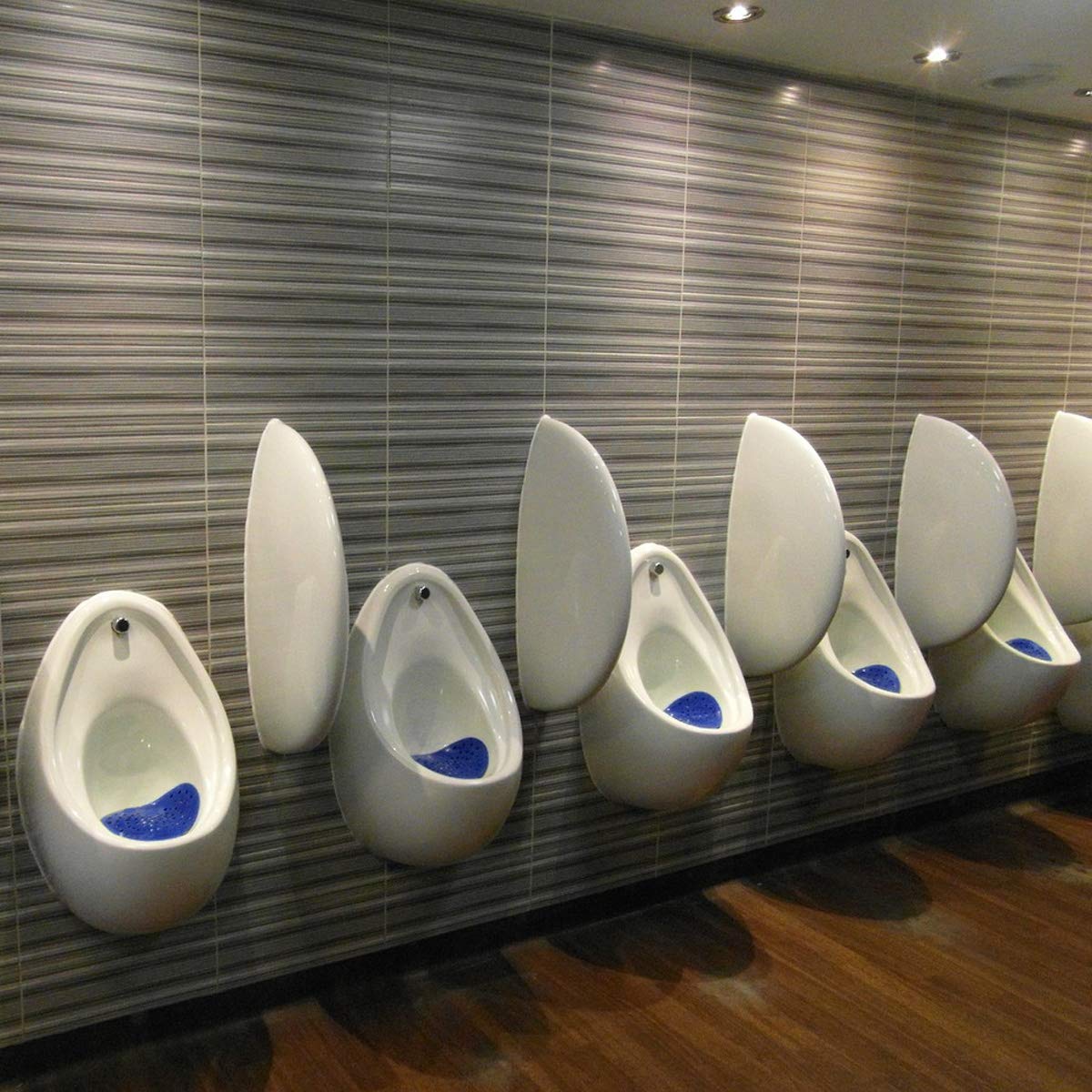 Urinalsieb Hygienical, Pissoir-Einsatz, Urinaleinsatz parfümiert im SET, Menge: 20, Farbe: blau
