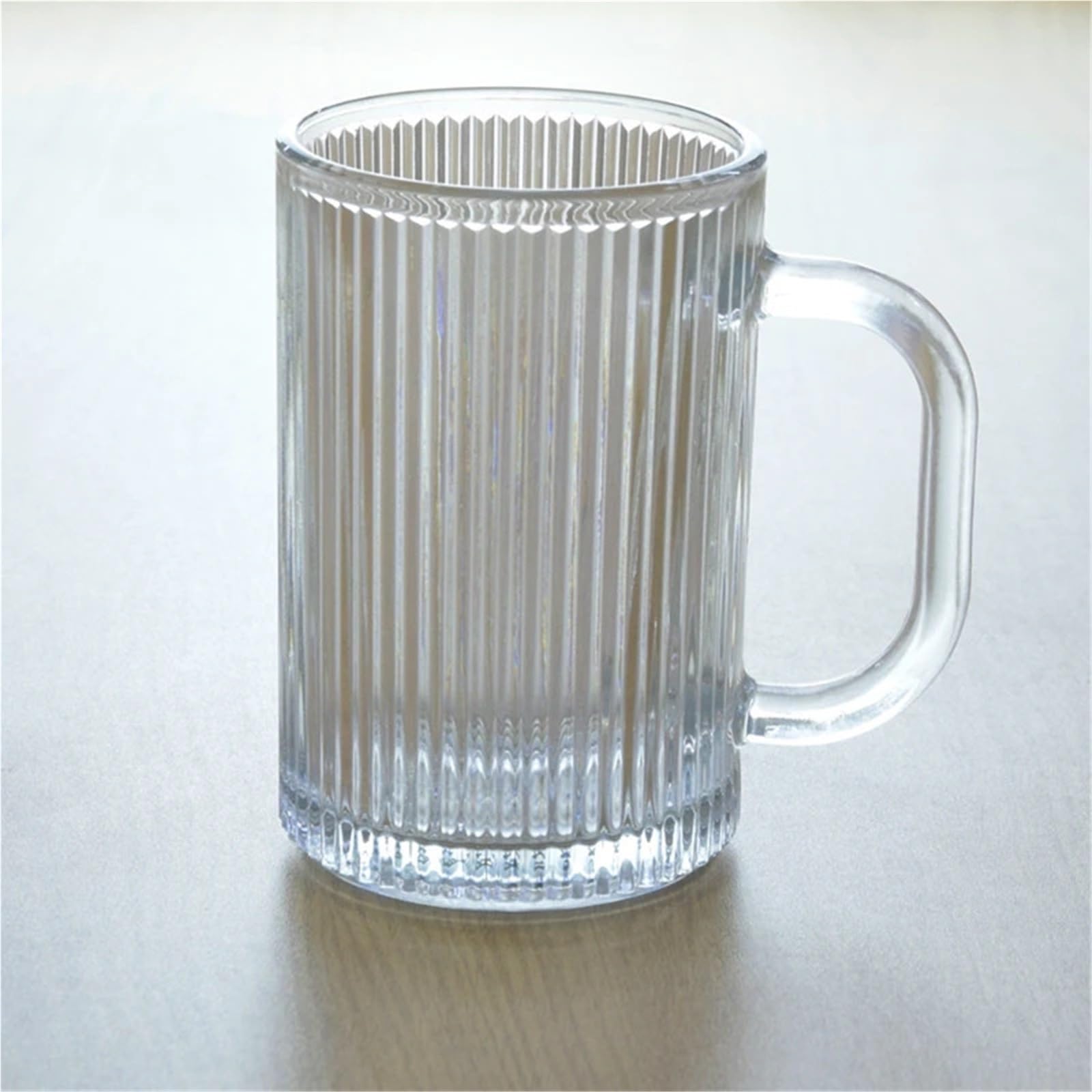 Juego de 2 uds tazas té calientes for el hogar, taza bebidas for desayuno verano con asa, agua for zumo leche y café helado Para Refrescos