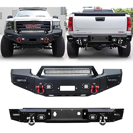 LUYWTE For 20072013 GMC Sierra 1500 Steel New Front and