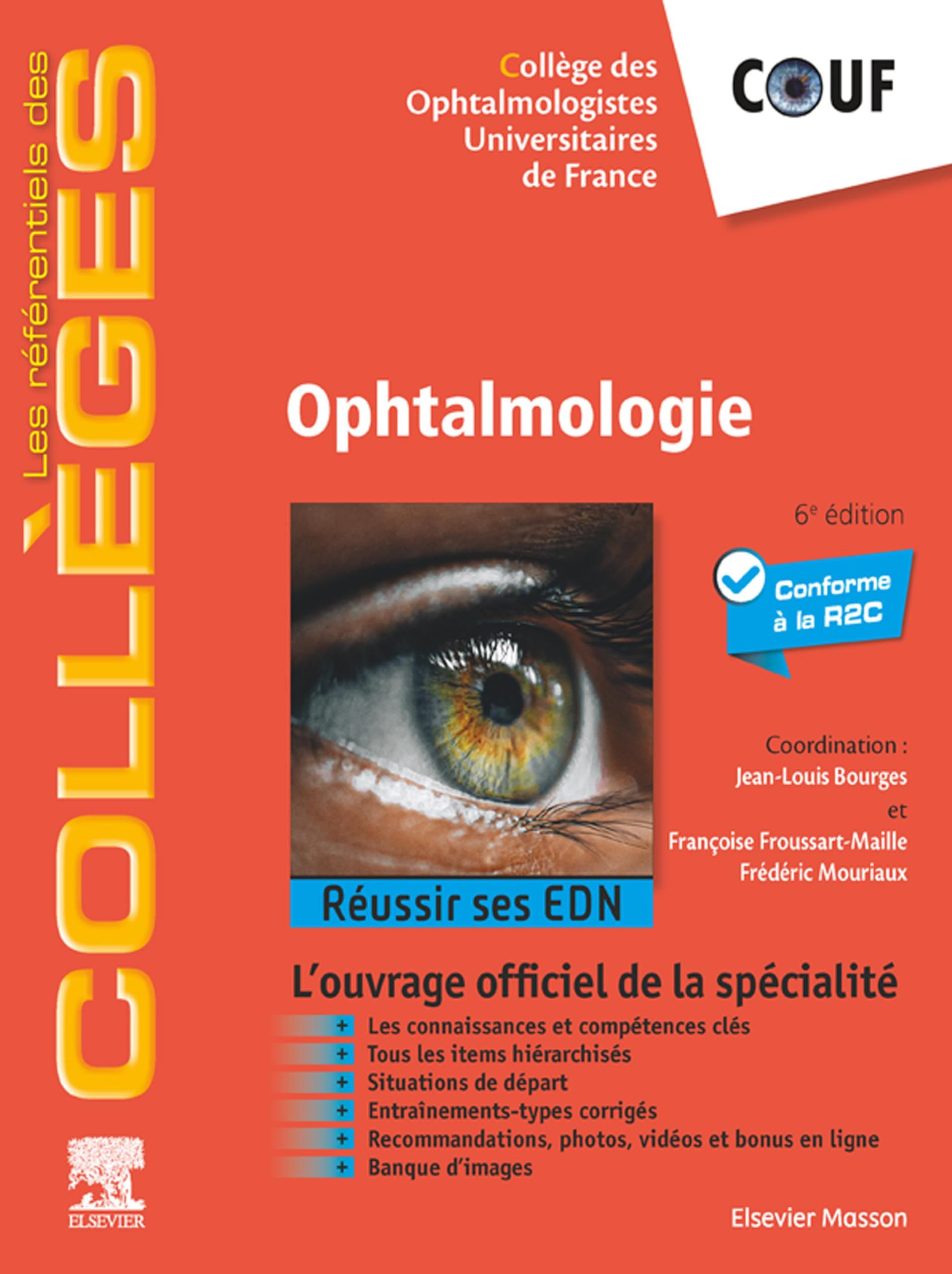Ophtalmologie: Réussir ses EDN (French Edition)