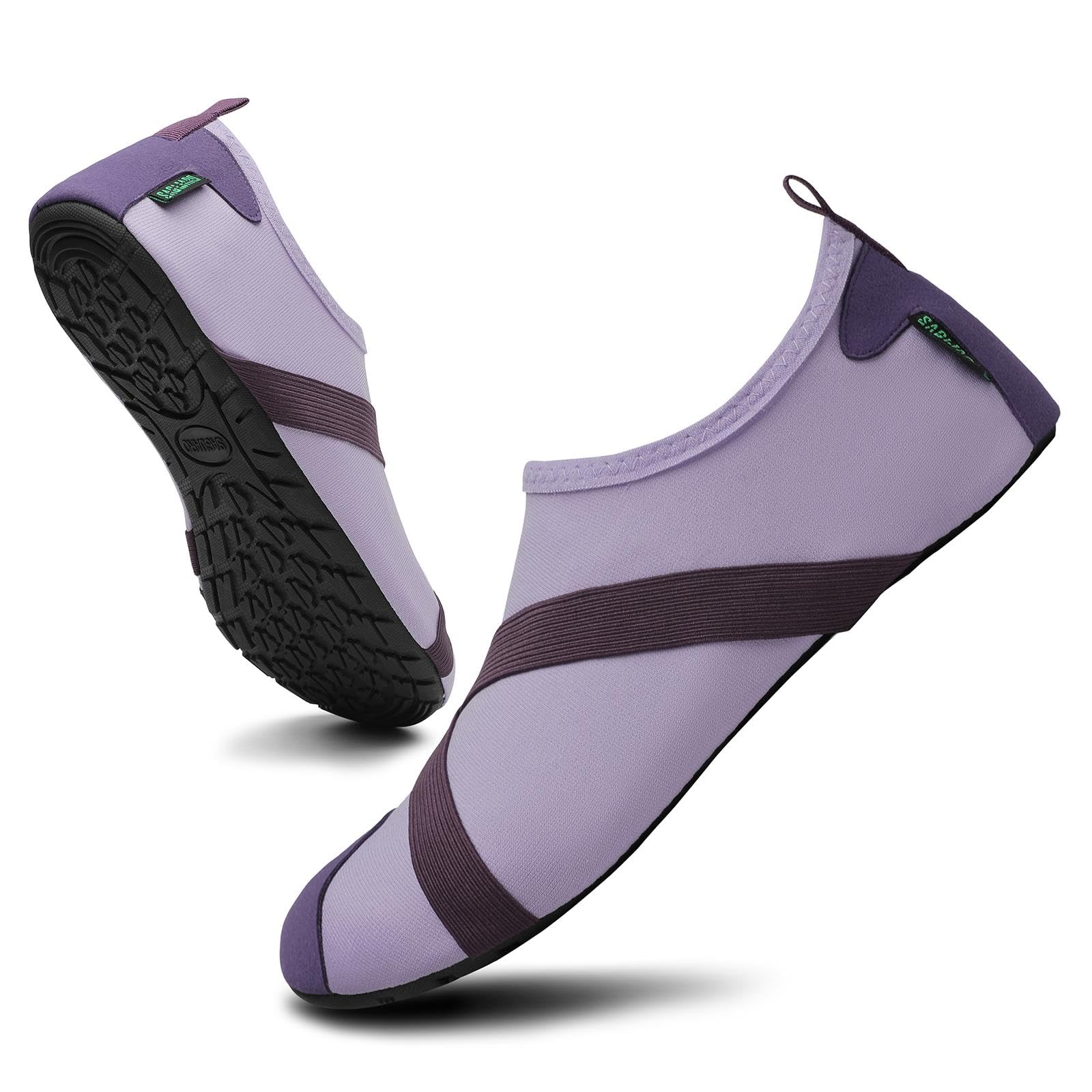 SAGUARO Escarpines Agua Hombre Mujer Zapatos de Agua Secado Rápido Respirable Antideslizante Zapatillas Playa, Gr.36-47