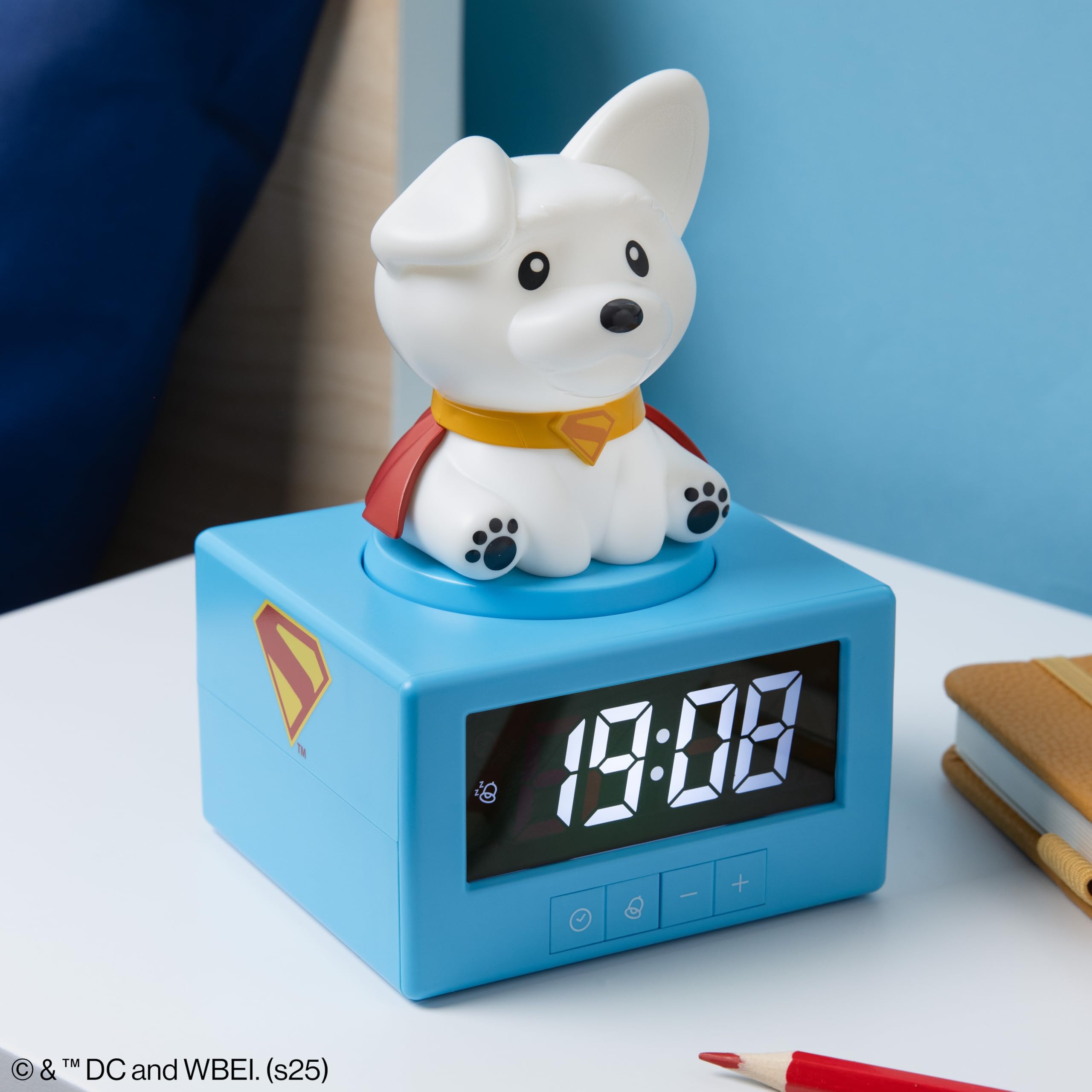 Amazon.com: Superman Krypto the Superdog Digital Alarm Clock with