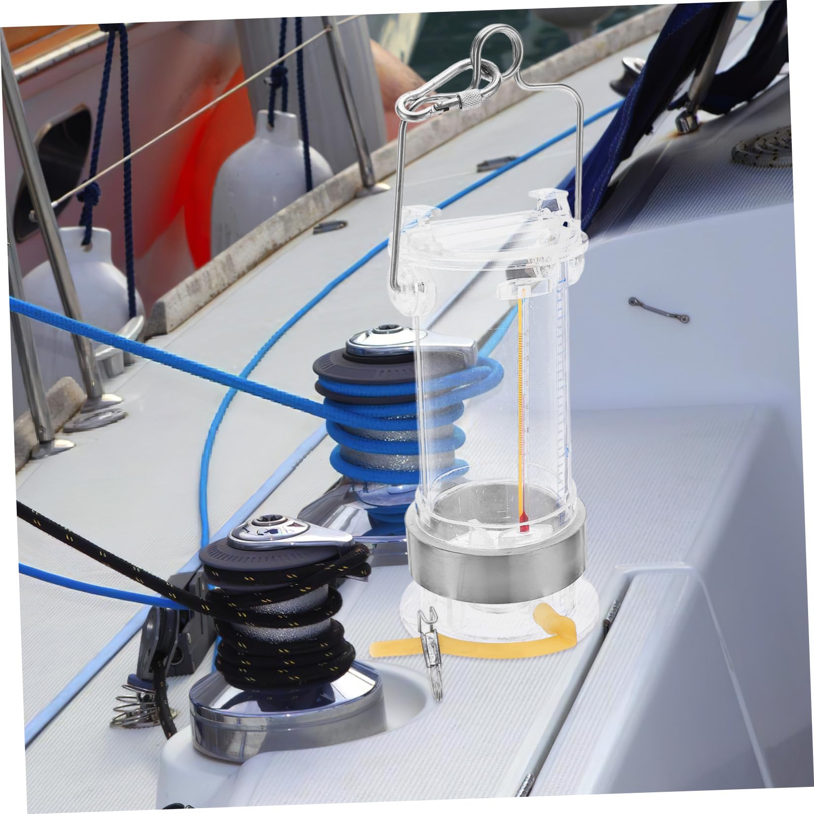 MERRYHAPY Muestreador Acero Inoxidable y Acrílico de 1l Color Aleatorio de Análisis de Agua Portátil para Recolección Limpia en Investigación de Lagos y Estanques