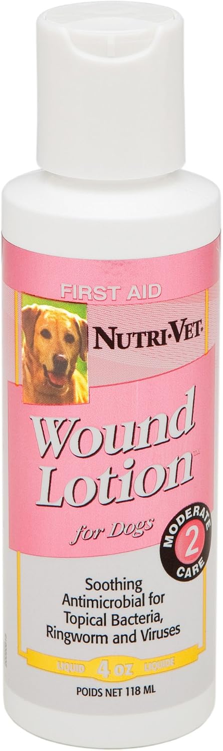 Nutri-Vet Wound Lotion for Dogs, 4 Ounce