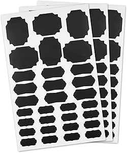 150 Etichette Adesive Lavagna - Riutilizzabili, Impermeabili, Con Pennarello, Per Barattoli E Dispensa - Foto 2