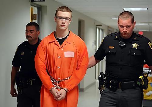 Miniatura 2 de HOMELEX Disfraz de prisionero naranja para hombre, traje de prisionero para adultos con agujeros criminales para Halloween