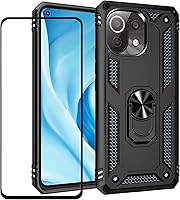 Vista 74 de Funda para Xiaomi redmi Note 10 Pro con protector de pantalla, ajuste delgado, protección militar, a prueba de golpes, funda trasera para Redmi Note