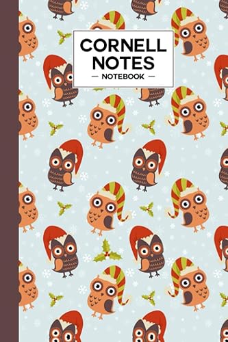Cornell Notes Notebook Owl Cornell Notes Notebook, Cornell Note Paper Notebook, Cornell Paper, Organizing Notes System, Note Taking - 120 pages, 6"