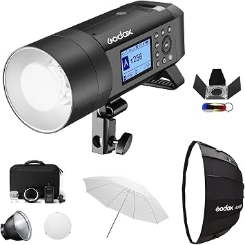 Godox AD400Pro 400Ws GN72 TTL Studio Outdoor Strobe Flash with Battery