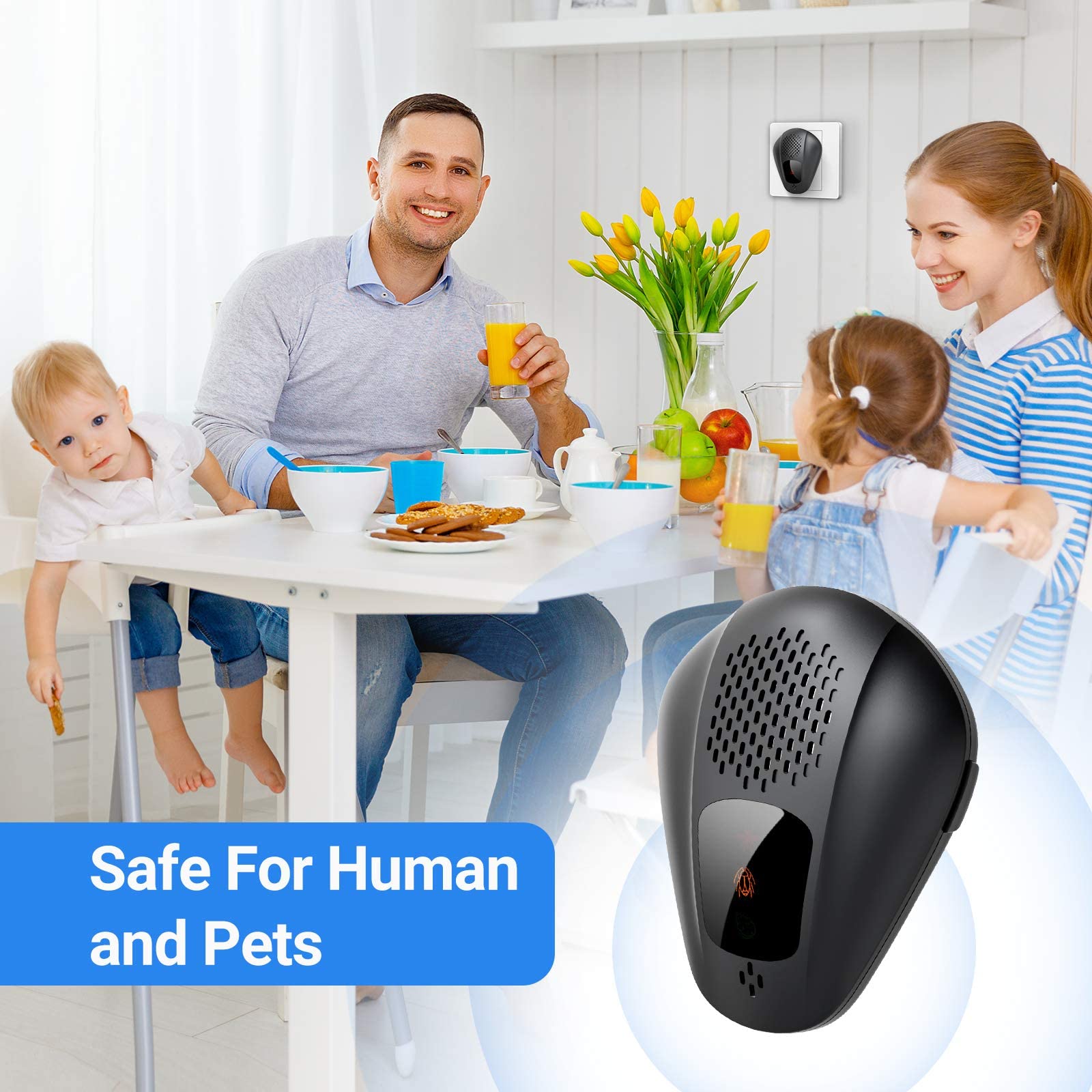 Buy Ultrasonic Pest Repeller, 2022 Upgraded Indoor Plug in Insect