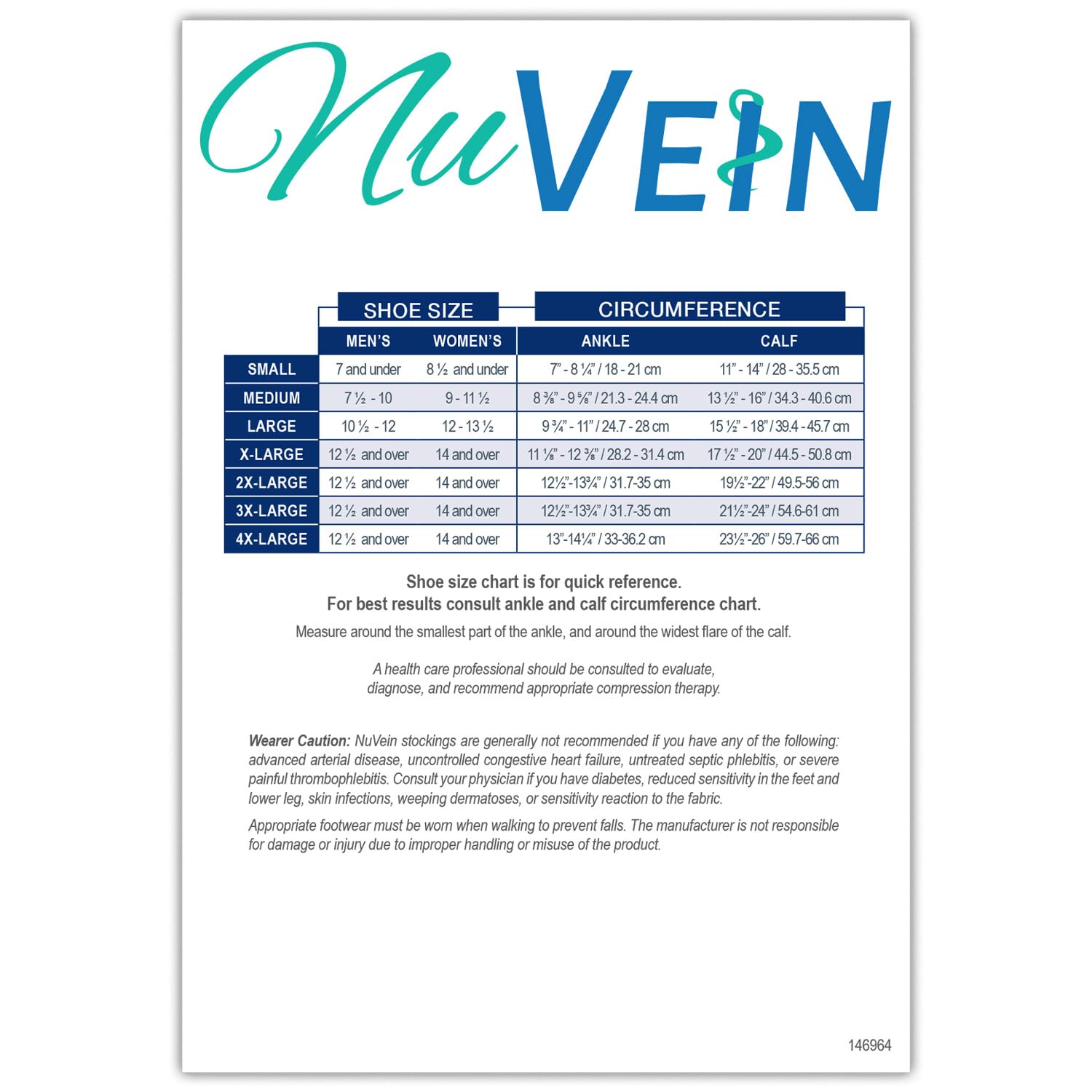 NuVein Medical Compression Stockings, 15-20 mmHg Support, Zipper Opening, Knee Length, Closed Toe, Beige, Medium