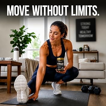 ALLMAX Advanced AllFlex Joint Support Capsules, 60 Count, 30 Servings | Supports Joint Mobility, Promotes Flexibility, TamaFlex & OptiMSM, Complete Joint Formula