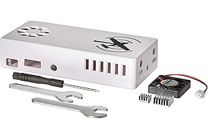 Stratux Case with Fan, White ABS: Enhance Your SDR Performance