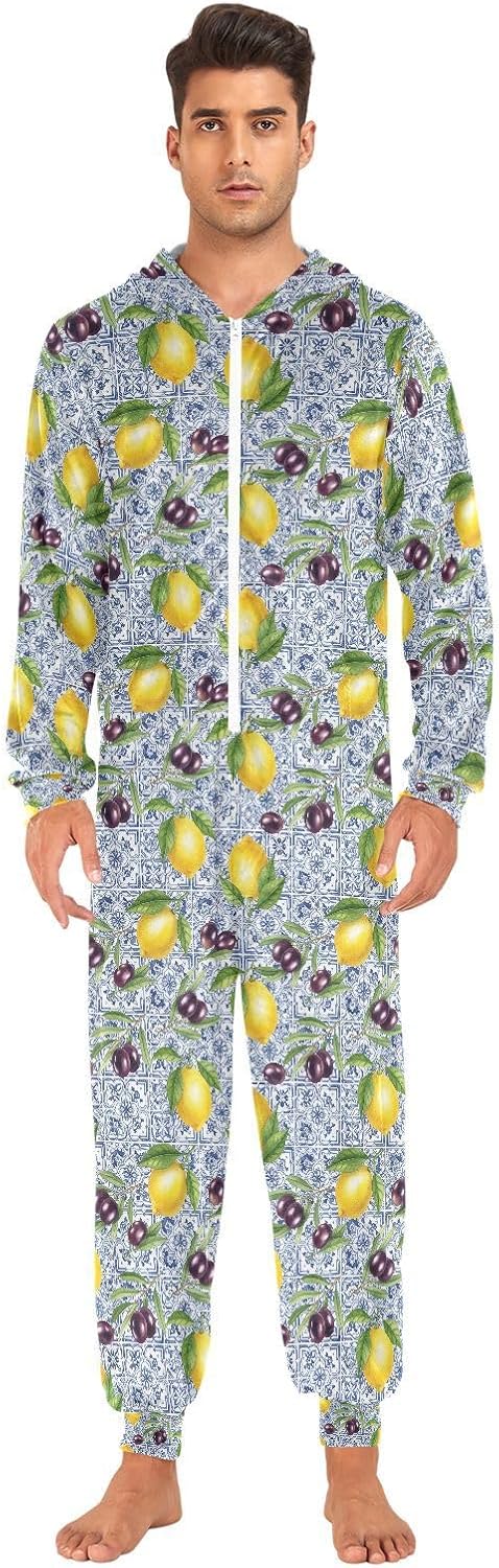 QUGRL Onesies Adult Pajamas Costume for Women Men Unisex Cosplay Sleepwear Homewear Suit Winter S-XL