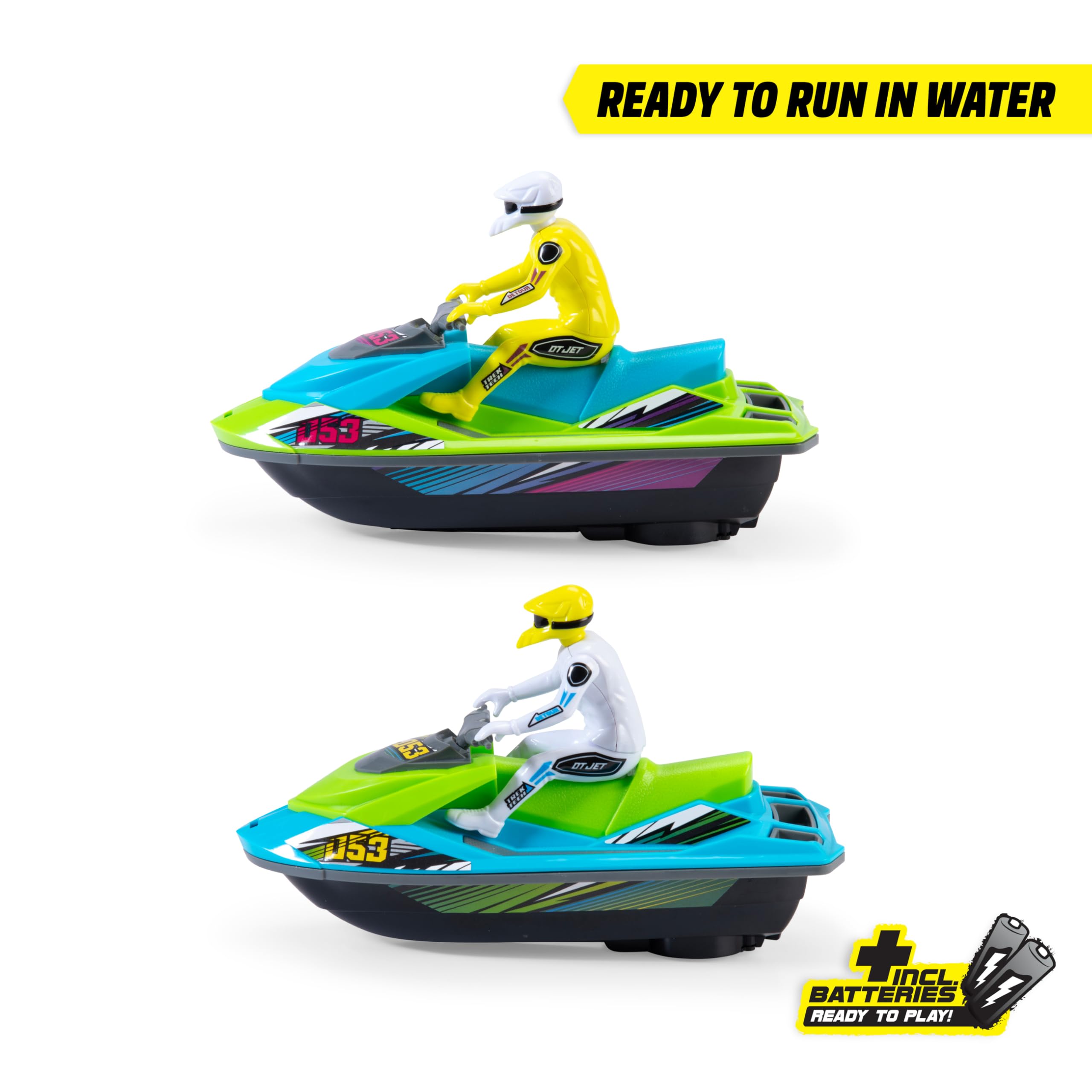 Dickie Toys Jetski Racer, selezione casuale tra 1 di 2 diversi jet ski