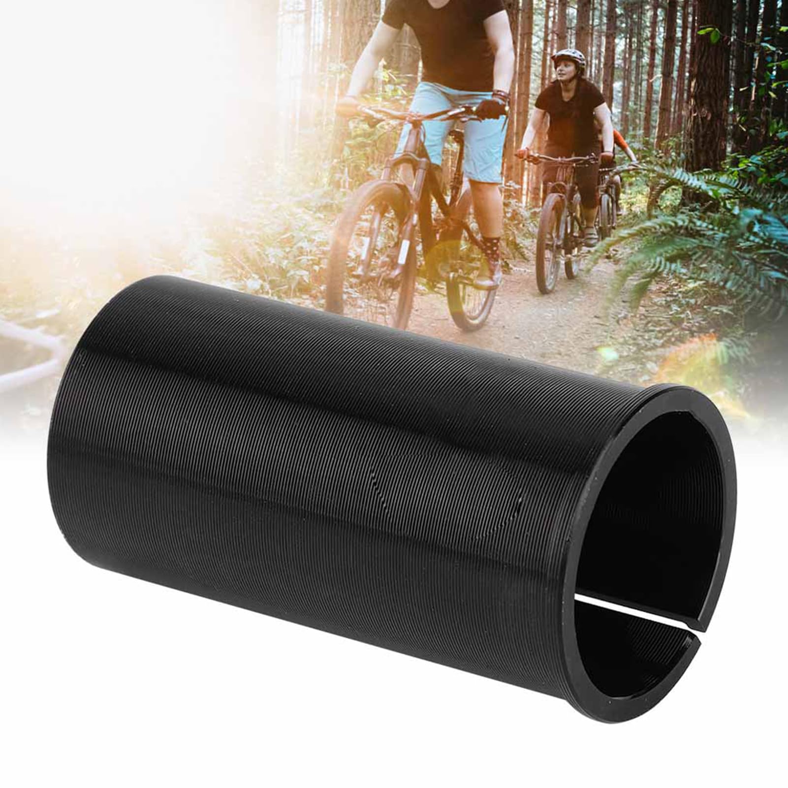 Adapter rury sztycy ze stopu aluminium, zmniejszona podkładka tulei, podkładka adaptera sztycy, podkładka dystansowa 27,2 mm do 28,6/30/30,4/30,8/31,6/33,9 mm (27,2 mm do 30,4 mm)