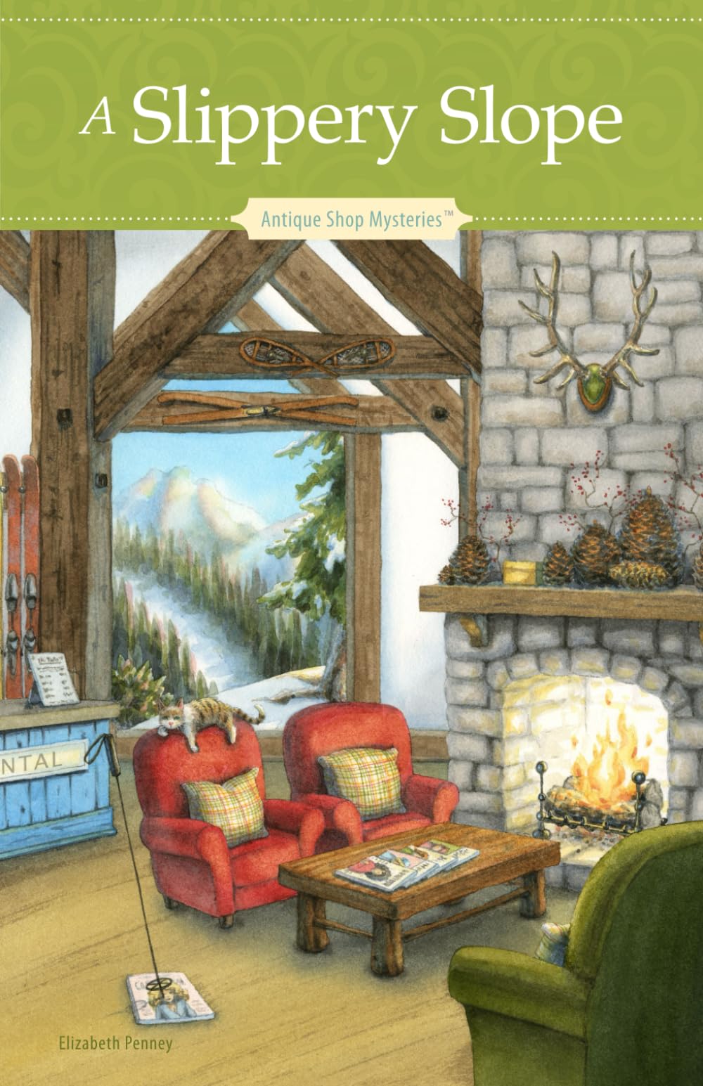 A Slippery Slope (Antique Shop Mysteries)