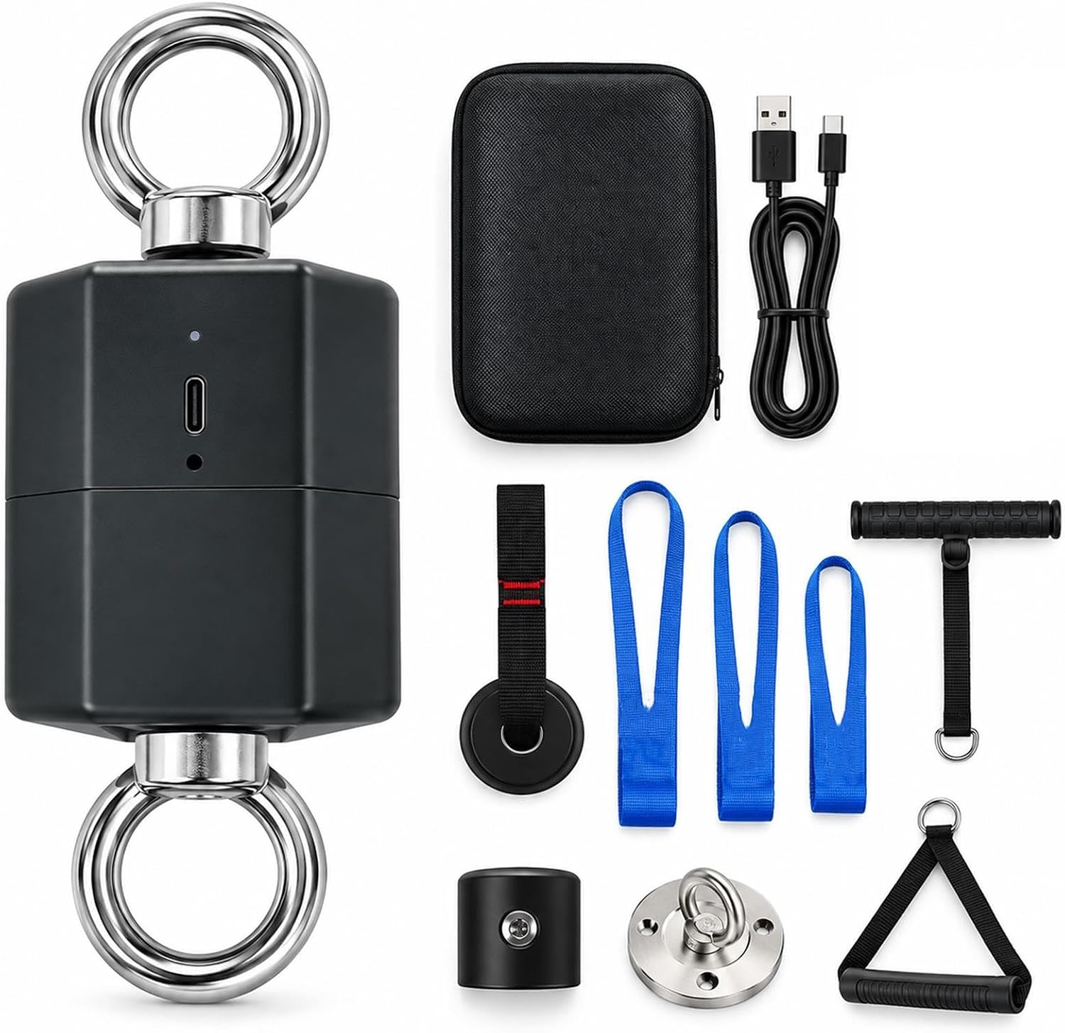 Isometric Strength Tester, Push Pull Dynamometer, Grip Strength Tester
