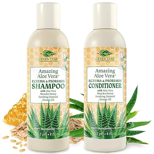 Juego de champú y acondicionador Gel orgánico de aloe vera con miel de manuka Nueva Zelanda Ideal para todo tipo de cabello y piel Alivio suave y