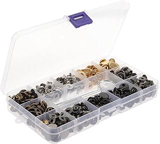 SEWACC 1 Conjunto Jeans Pulseiras De Metal Snaps Jaquetas De Couro Snaps De Couro Snaps De Roupas Kits De Pulseiras Snaps Para Couro Snaps De Metal Para Roupas Botões De Pressão Para Kit