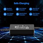 Neewer AC 100-240V to DC 12V 5A 60W Power Supply Adapter with 6.5 feet/2 Meters Power Cable Compatible with 660 960 LED Video Light and Max. 12V 5A 60W Ring Light (US Plug)