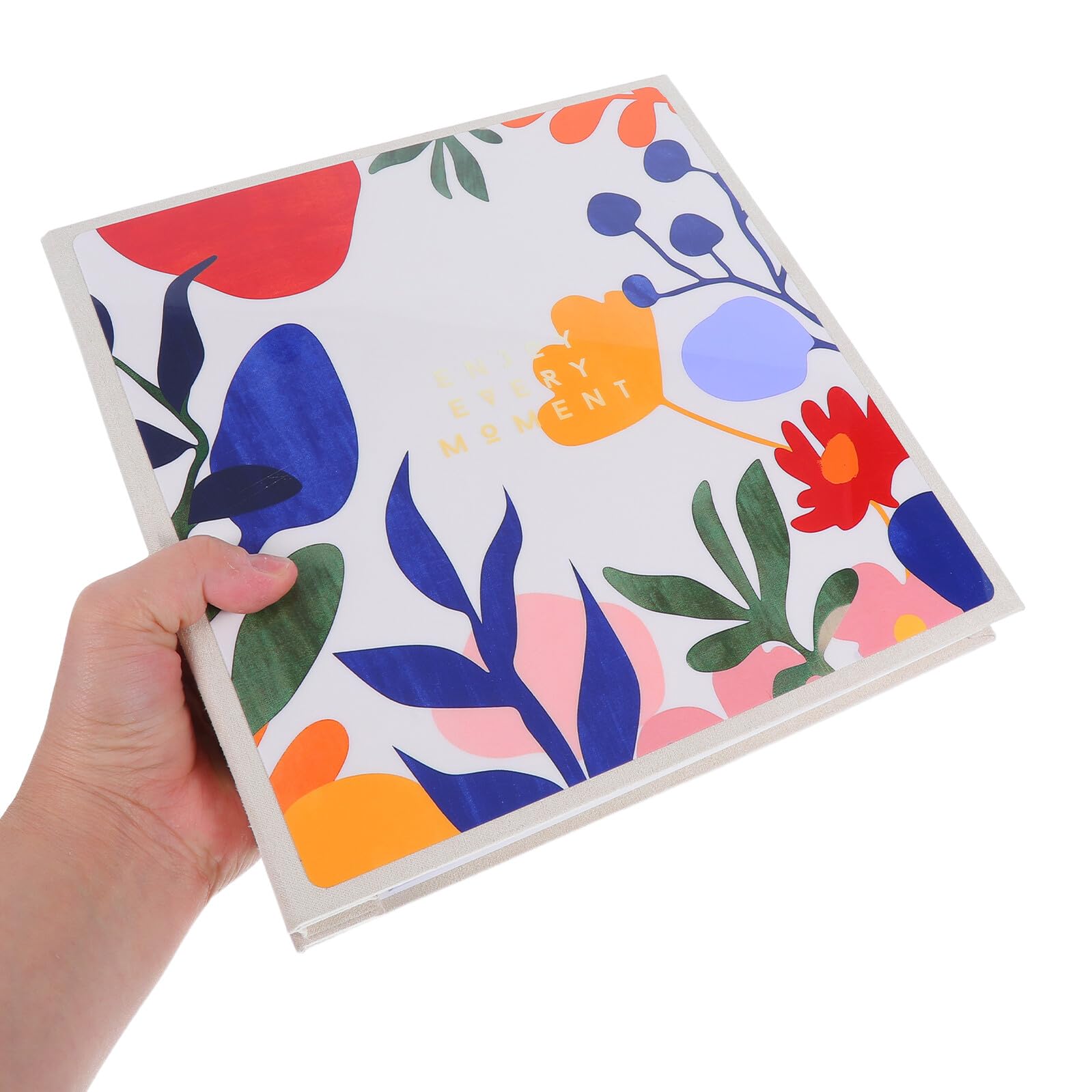 PartyKindom Álbum de Colección de Especímenes de con 30 Páginas Adhesivas, Diseño Flexible y Protección Transparente para Exploración y Viajes