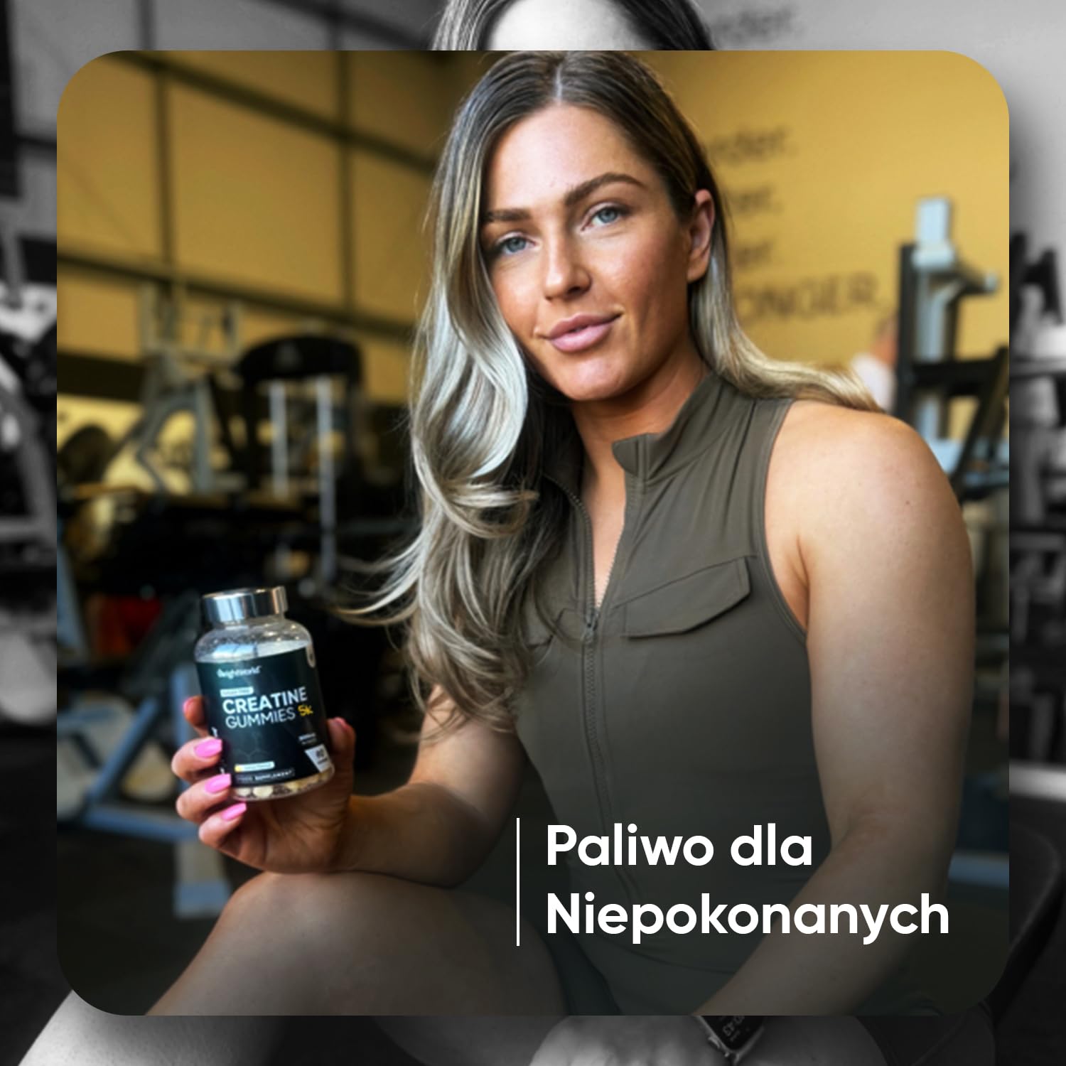 Żelki z monohydratem kreatyny 3000 mg – cytrynowe żelki przedtreningowe z monohydratem kreatyny bez cukru i glutenu, odpowiednie dla wegan – suplement na siłownię, bez GMO | 90 żelków bez cukru, pyszne żelki kreatynowe o smaku cytrynowym, bez inżynierii g