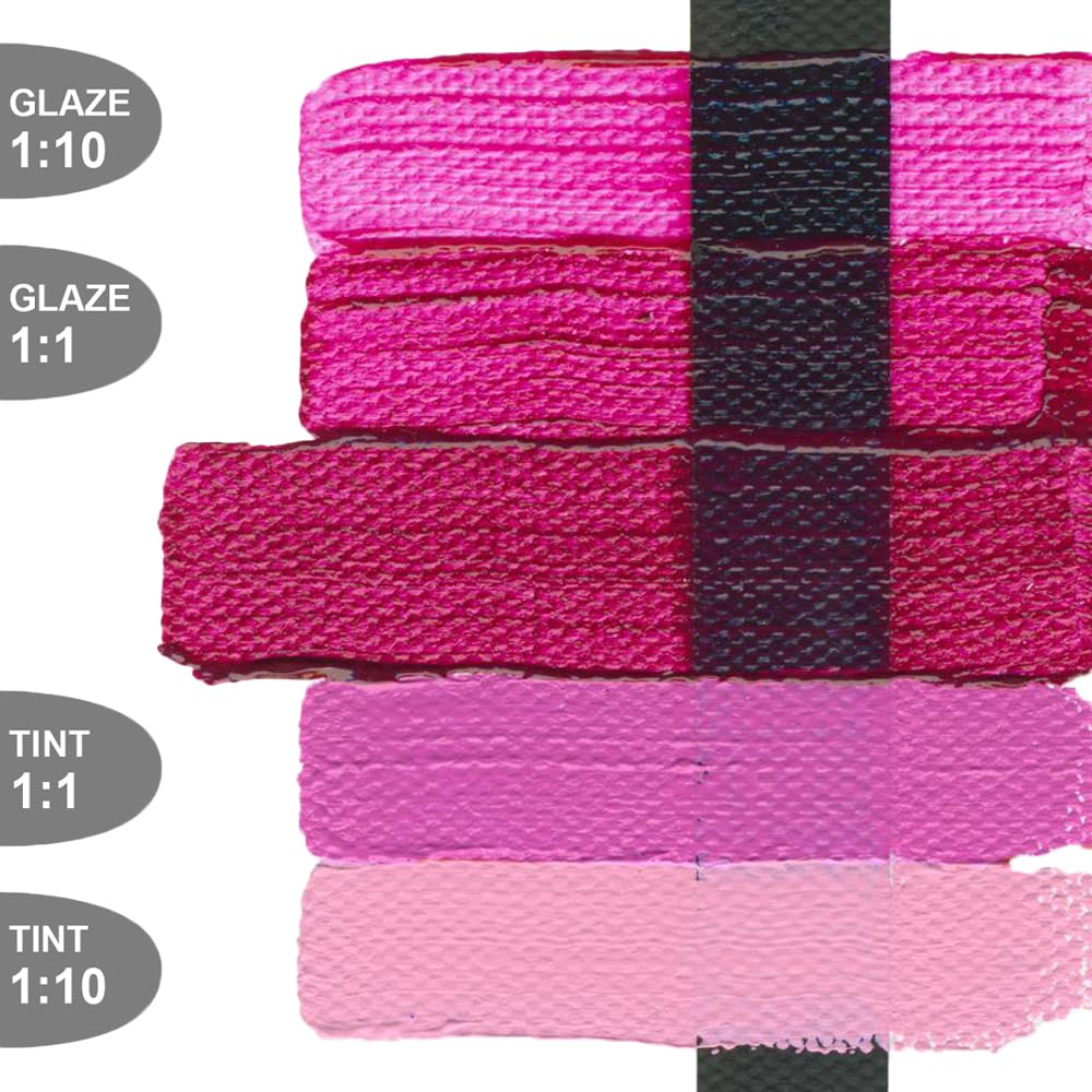 Golden Heavy Body Acrylic - Quinacridone Magenta - 5 oz Tube - Image 4