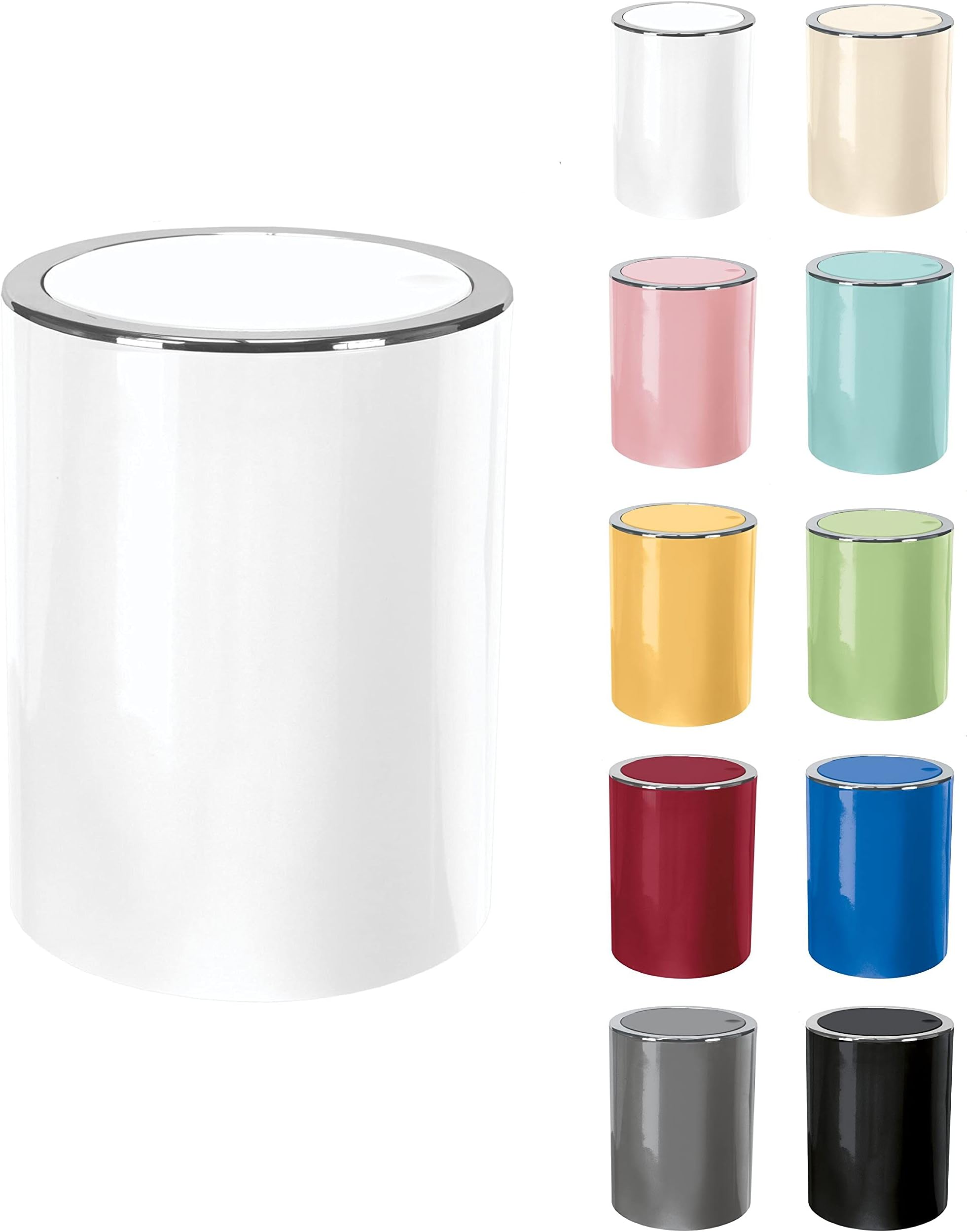 Premier Housewares 506420 Pedal Bin Hot Pink Kitchen Bin Stainless