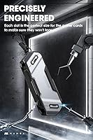 Vista 31 de Mumba 12 Game Card Case Holder for Nintendo Switch Game Cards, Portable and Exquisite Protective Hard Shell with 4 Layer Rotatable Holder for