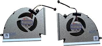 MS-17K2 MS-17K3 Cooling Fan Replacement for MSI GP76 Leopard/GE76 Raider Laptop - CPU + Gpu Dual Fan Set