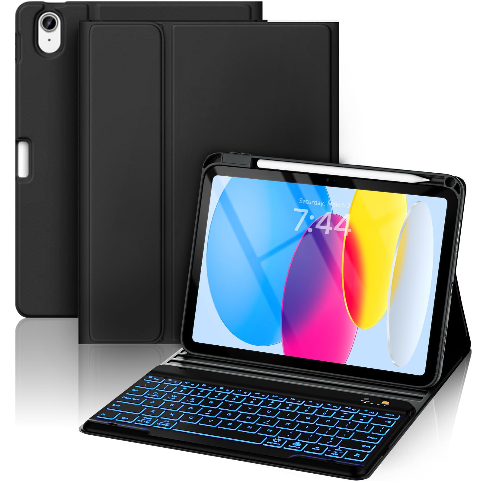 Photo 1 of OYEEICE iPad 11th/10th Gen Keyboard Case