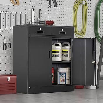 Amazon.com: Wanfu Metal Storage Cabinet, 36