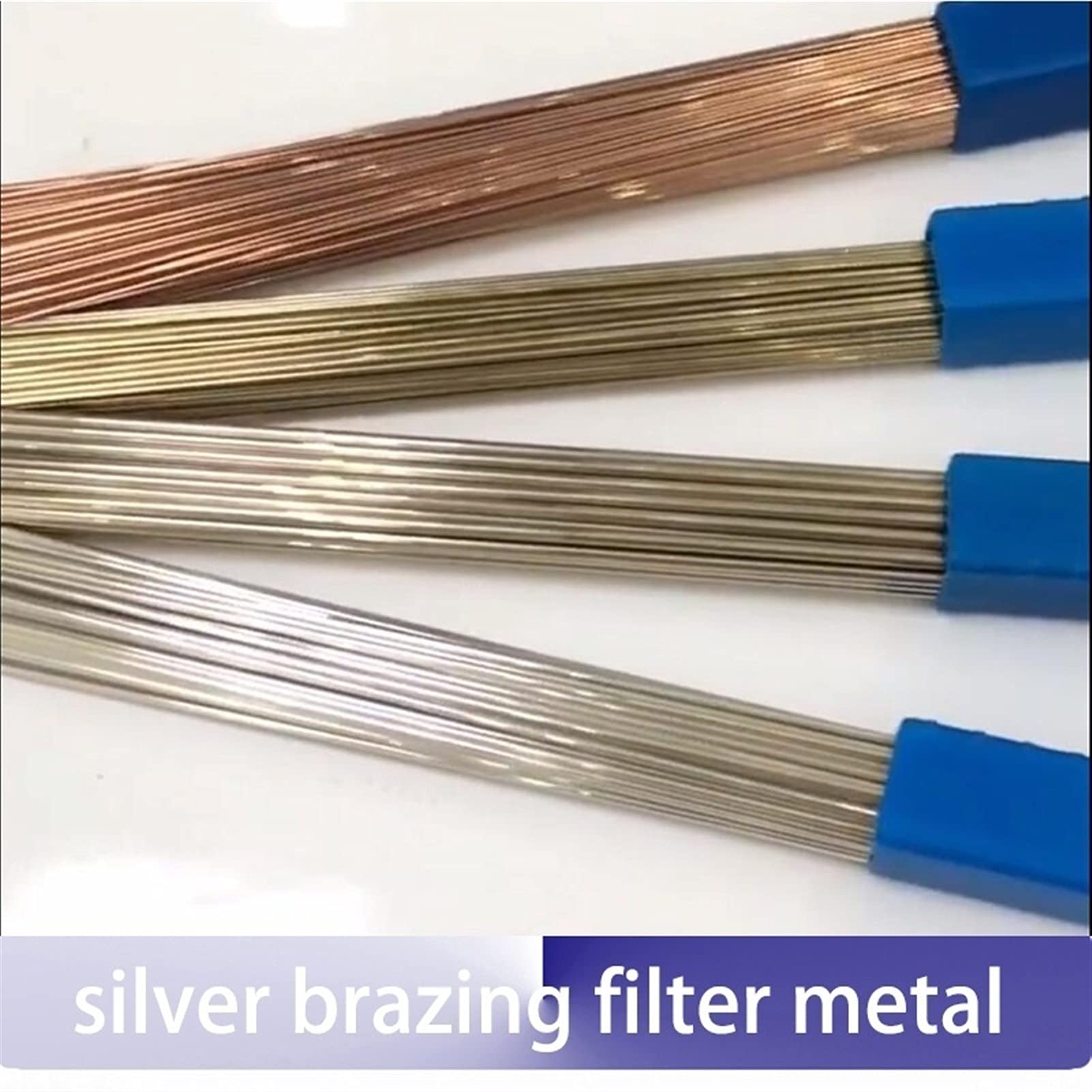 PYouo-Soldering Barra de Soldadura de Soldadura de Plata, 25% 45% 56% Silver Siling Filter Metal Silver-solding Aleación, (Diameter : 2.0mm (100g), Material : L303)