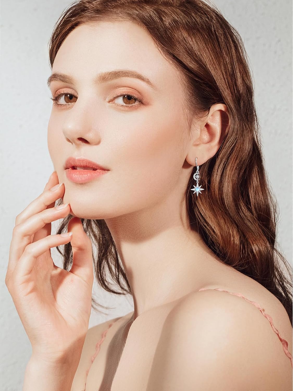 Dorunmo Mountain/Tulip/Dragonfly/Bee Earrings 925 Sterling Silver Natural Abalone Shell Dangle Drop Earrings Jewelry Gifts for Women - Image 5