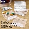 Pill Bag Pouch, Reusable Plastic Pill Organizer Bags, Size 3 X 2 3 Mil (Pack of 100)