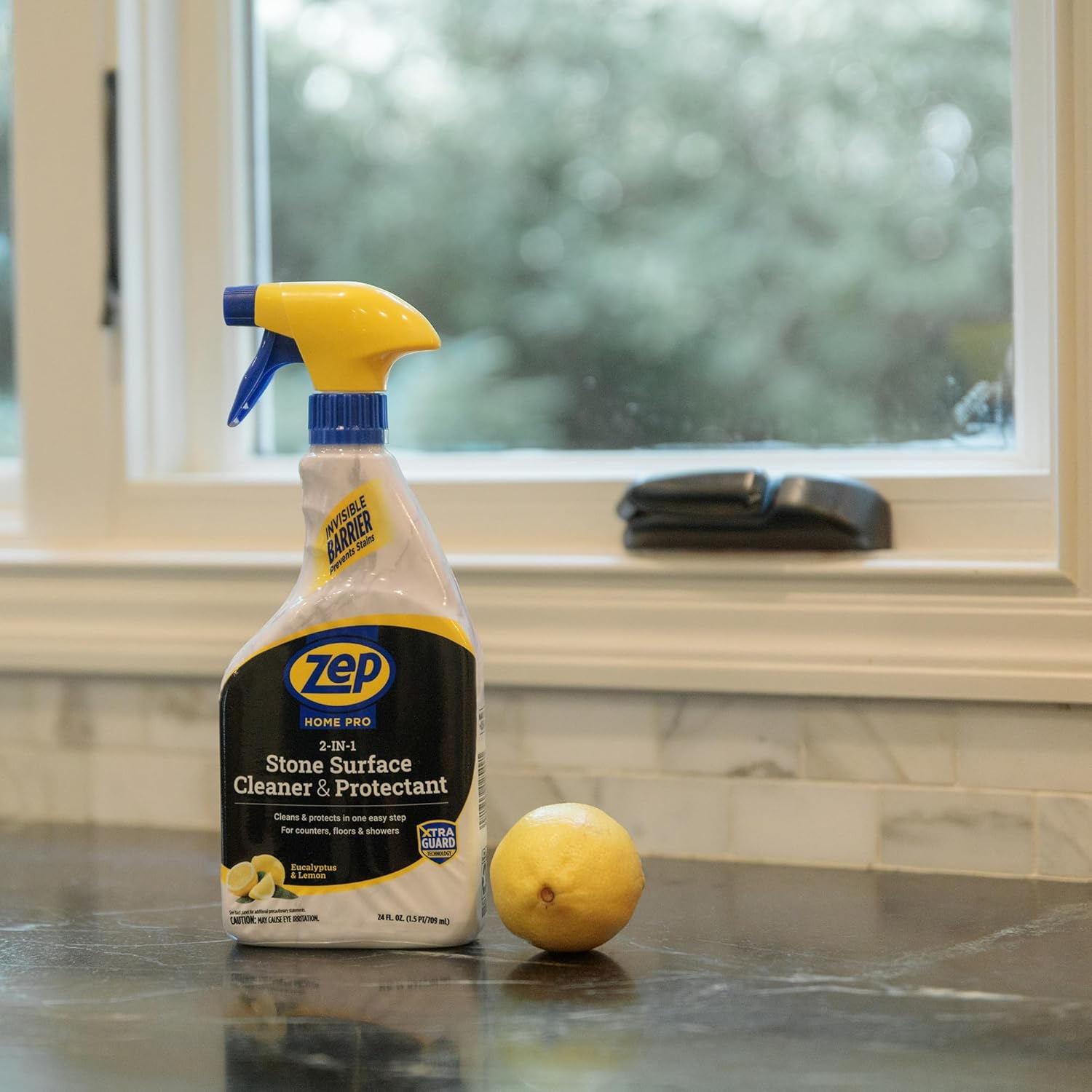 Zep NEW Home Pro 2-In-1 Marble, Granite & Stone Cleaner - 24 Fl. Oz. (Case of 6) - R49706 - Pro Trusted Cleaning Power: Now in Refreshing Scents & Family Friendly Formulas…