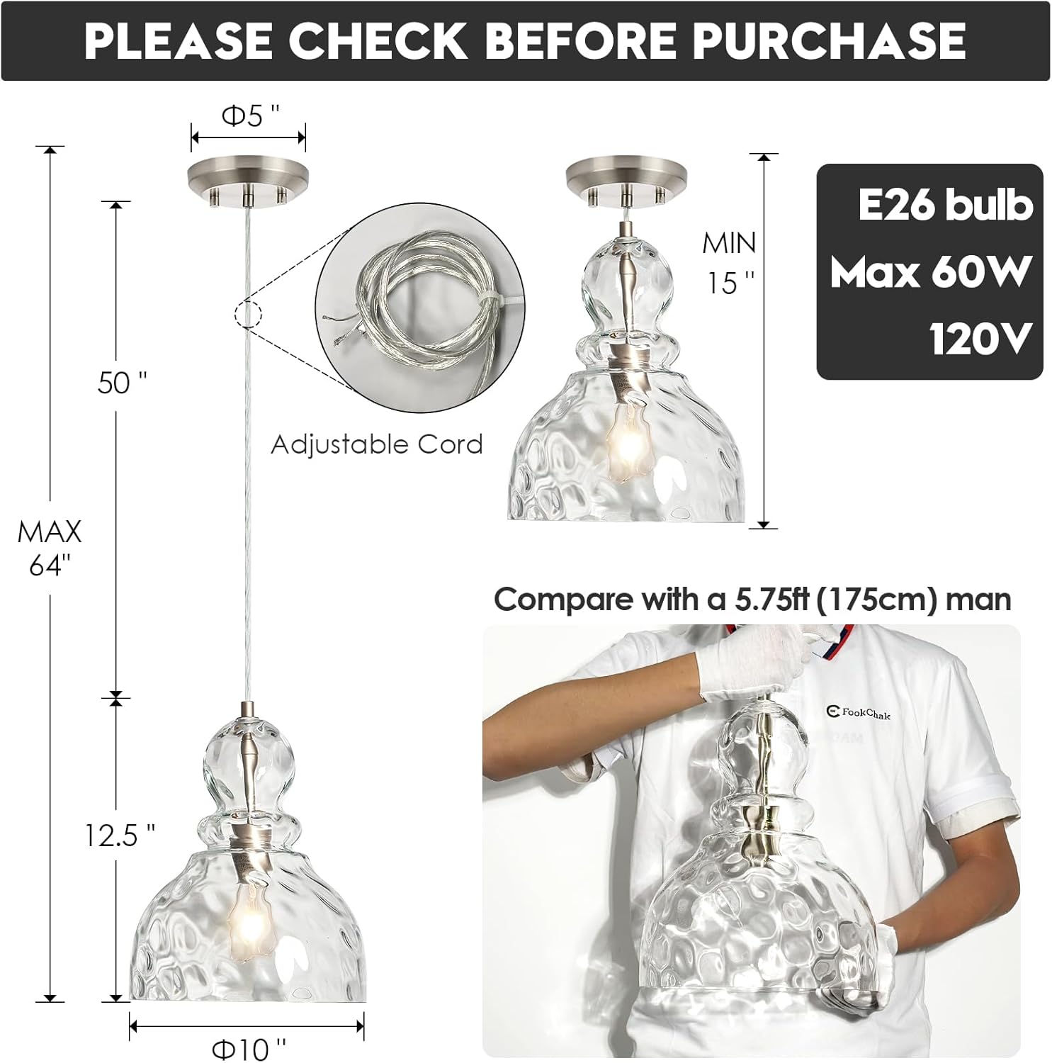 brushed nickel pendant light for kitchen island hammered glass pendant island light 10inch modern glass pendant lights for kitchen sink dining room hallway entrance hammered glass - brushed nickel