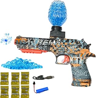Vikrida Blaster Gun for Outdoor Activities Shooting Time with 2500 Balls for Adult Original Airsoft Gun Automatic - Multicolor-image-0