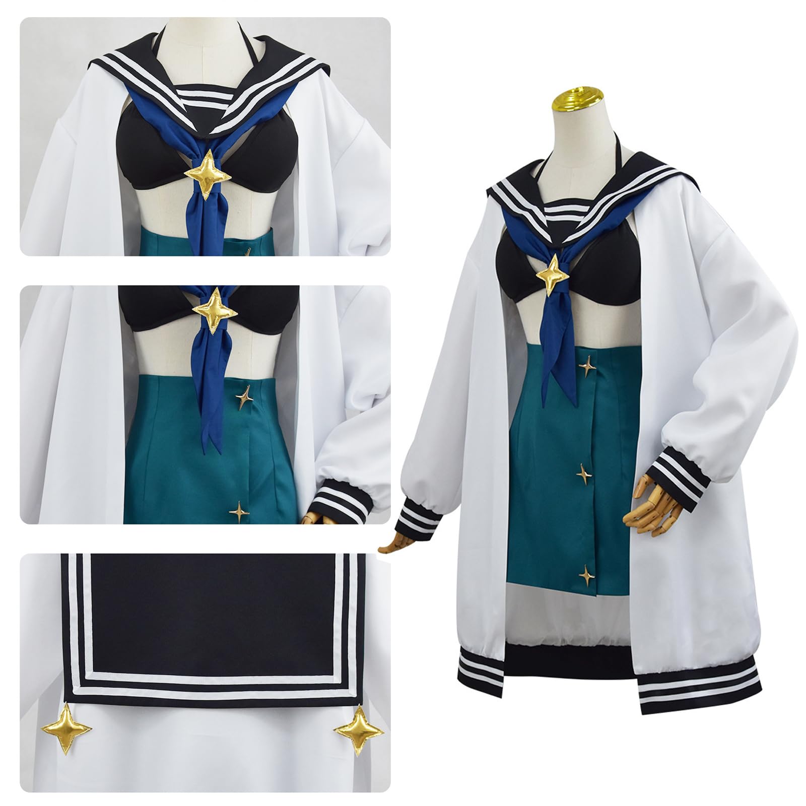 Amazon | [Acosdary] 阿古屋真珠/ロコムジカ コスプレ衣装 ウィッグ