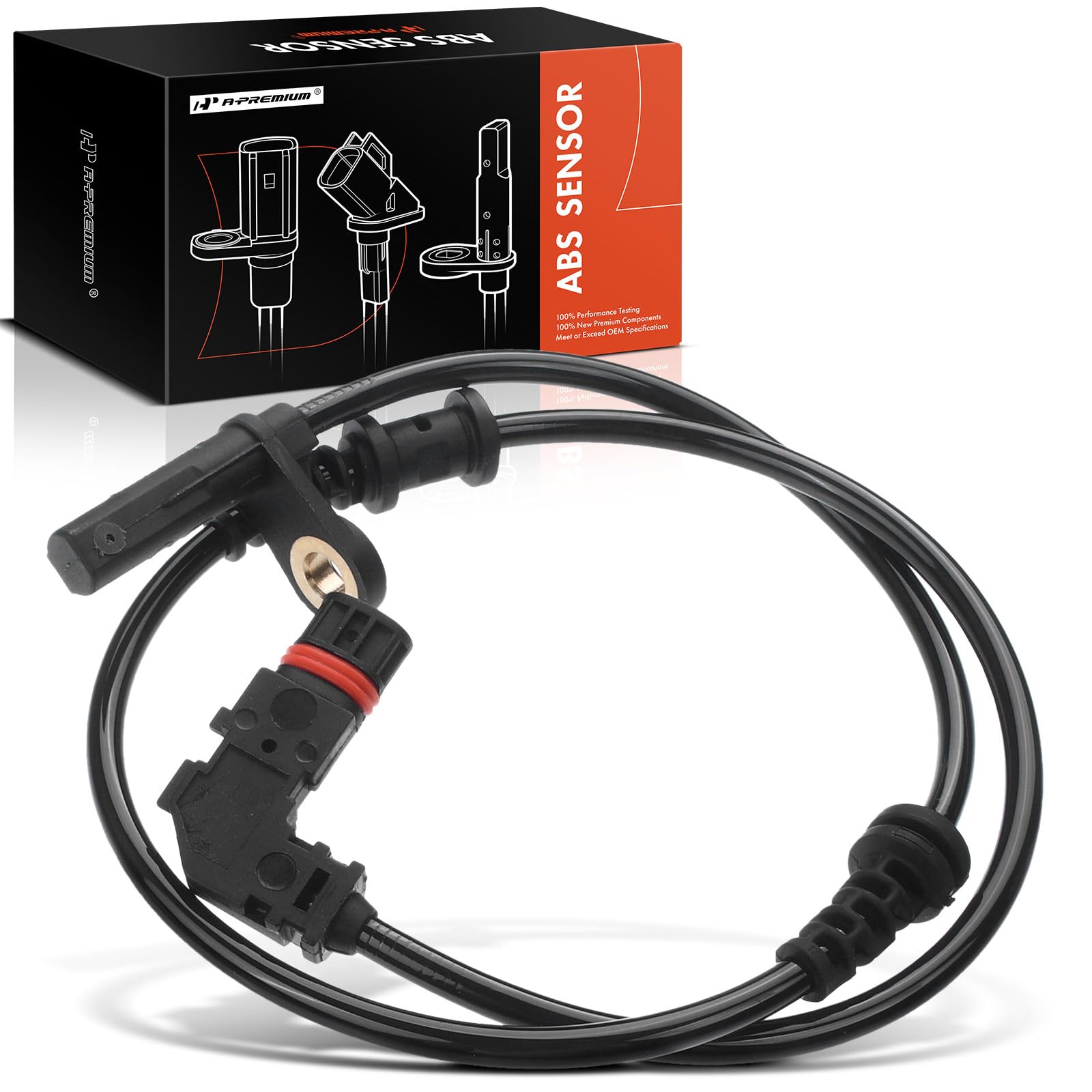 A-Premium ABS Wheel Speed Sensor Compatible With Mercedes-Benz W203 - View #10