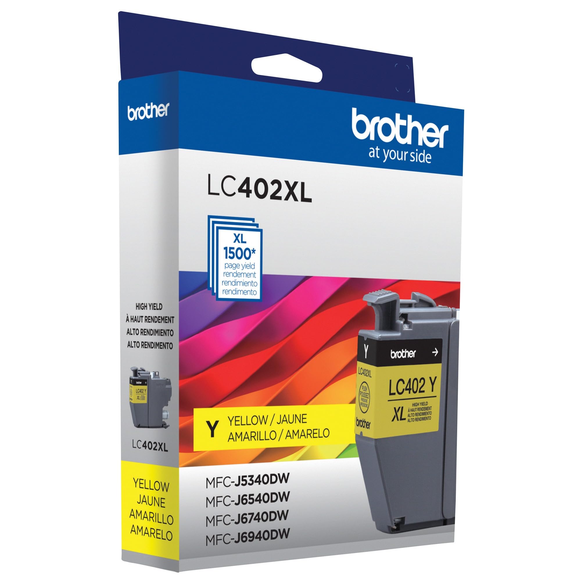 Brother Cartuccia d'inchiostro giallo originale LC402XLY ad alta resa