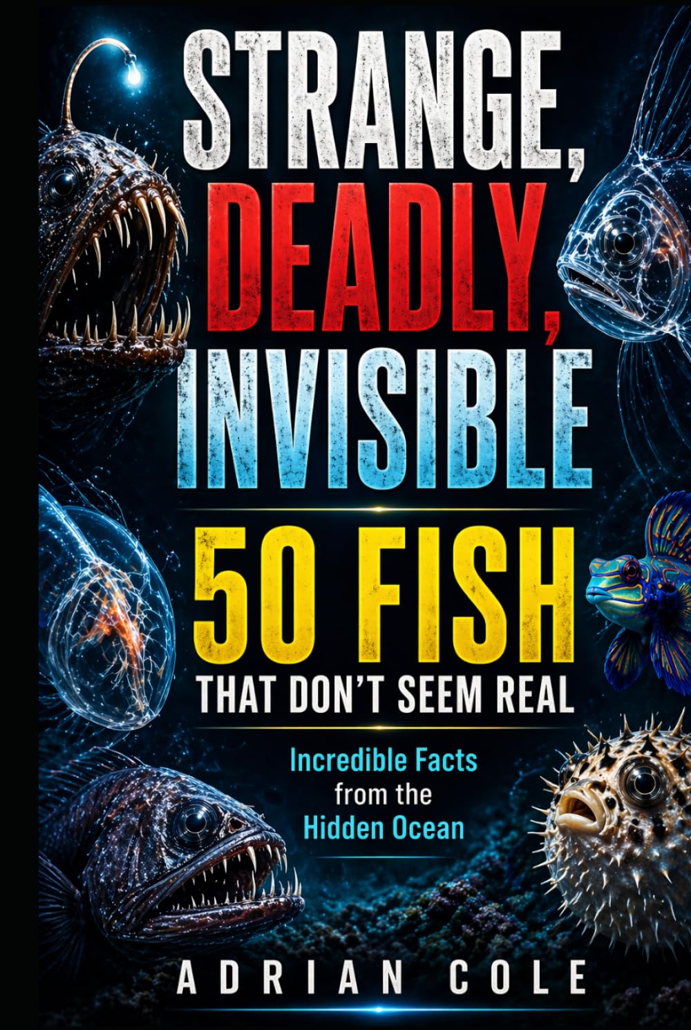 STRANGE, DEADLY, INVISIBLE 50 FISH THAT DON’T SEEM REAL: Incredible Facts from the Hidden Ocean (Secrets of Nature)