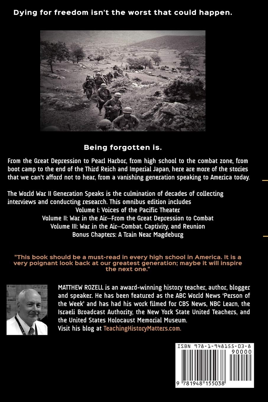 World War II Generation Speaks: The Things Our Fathers Saw Series Vols. 1-3      Paperback – July 31, 2018